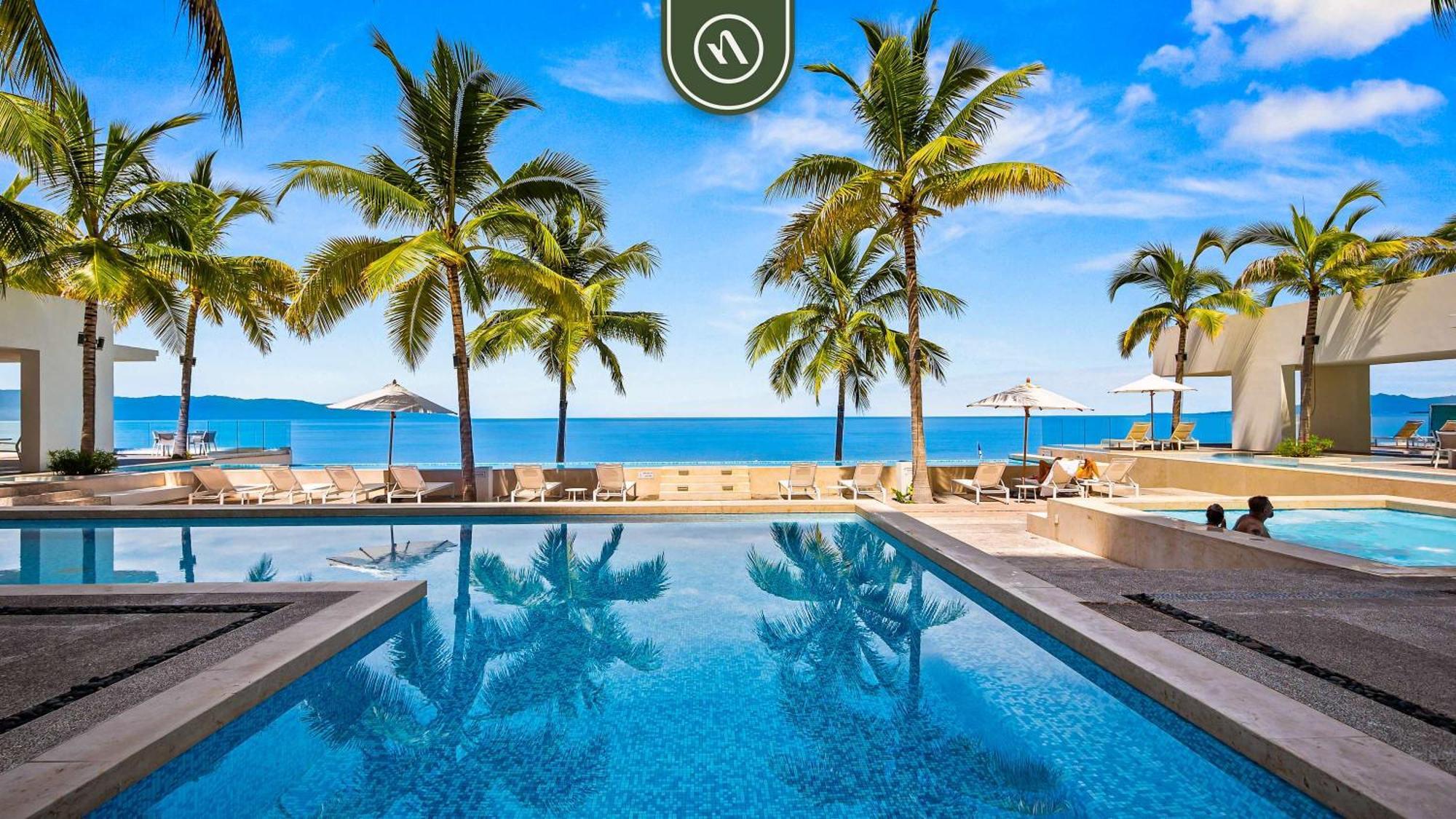 Oceanview Studio - King Bed - Pools - Beachclub 푸에르토 발라타 외부 사진